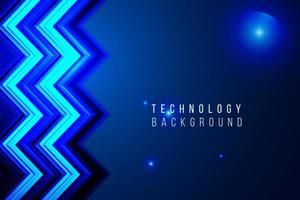 Modern abstract digital blue technology background concept. line speed movement motion moving fast data in the light for template design dark blue .Vector illustration vector