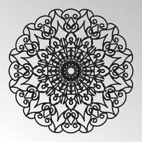 mandala vector elemento redondo adorno decoración