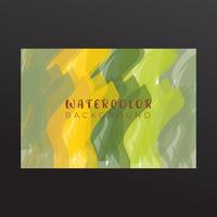 Watercolor background design vector