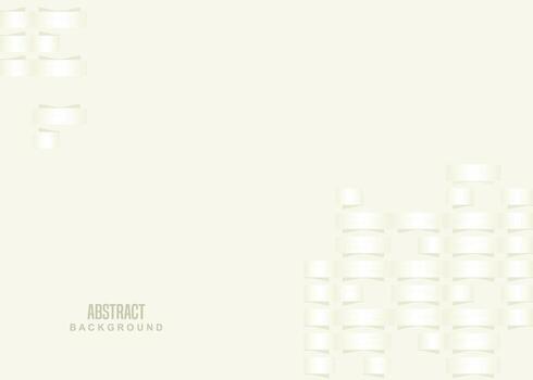 Abstract background white yellow soft rectangle soft shadow. for presentations, technology, statistics. vector illustration