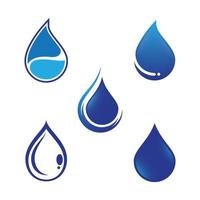 Water drop logo images vector