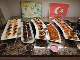 Food Turkish cuisine in a restaurant photo