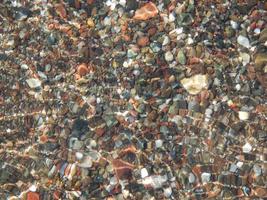 la textura del agua del mar egeo