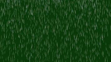 Green screen Rain stock video footage