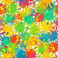 Vector Splash Abstract Seamless Pattern Background