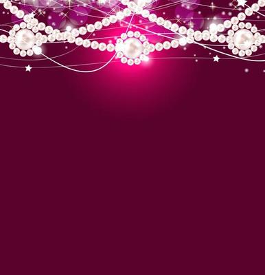 Beauty pearl background vector illustration