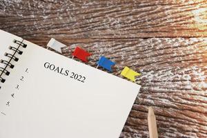 New year resolution goals list 2020 photo