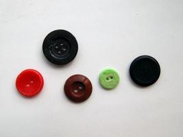 Buttons in different compositions and sizes photo