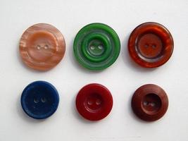 Buttons in different compositions and sizes photo