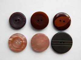 Buttons in different compositions and sizes photo