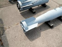 Armament of aircraft and helicopters rockets, bombs, cannons photo