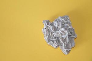 Desert flower stone isolated on background photo