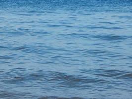 The texture of the Aegean Sea water photo