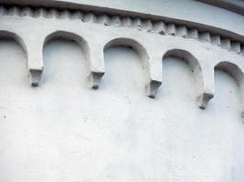 Detalles arquitectónicos y fragmentos del barroco ucraniano en chernigov. foto