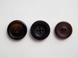 Buttons in different compositions and sizes photo