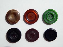 Buttons in different compositions and sizes photo