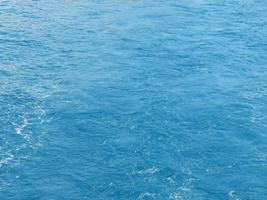 The texture of the Aegean Sea water photo