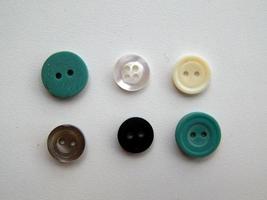 Buttons in different compositions and sizes photo