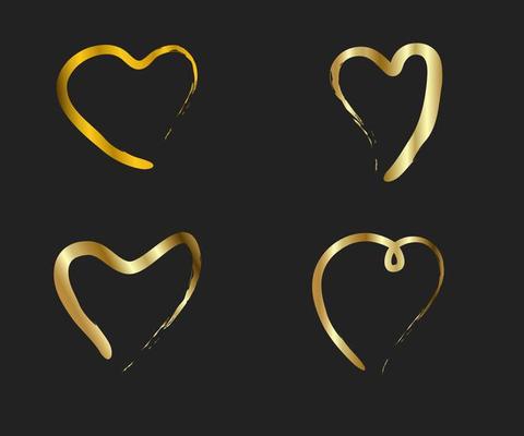 Brushed Heart Vector Art, Icons, and Graphics for Free Download