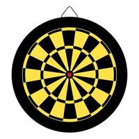 A Bullseye Dartboard Game Target vector