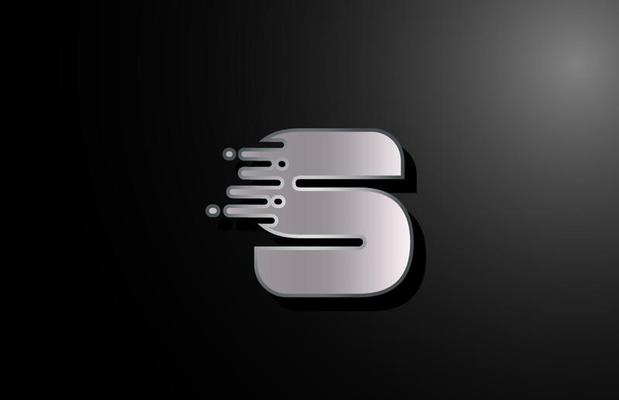 S letter logo icon for business and company