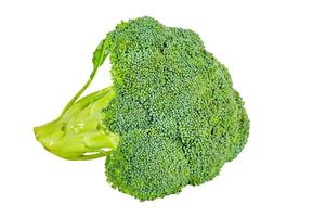 Broccoli isolate. Broccoli cabbage isolated on white background. photo