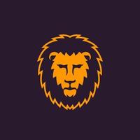 lion head vector logo