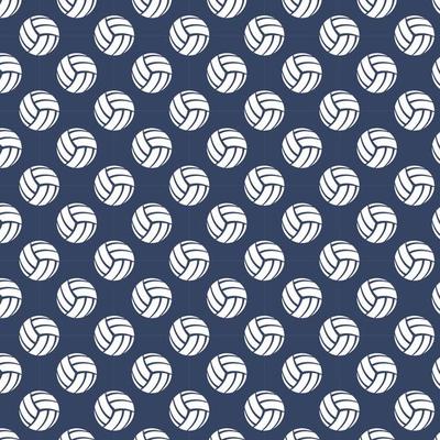 Seamless ball pattern concept Free Vector