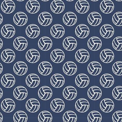 Seamless ball pattern concept Free Vector