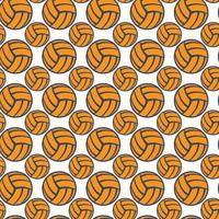 Seamless ball pattern concept Free Vector