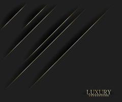 Premium background. Abstract luxury pattern. Gold glitter stripes background. Abstract gold line texture. Black pattern vector illustration.