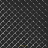 Abstract black background with diagonal lines, Gradient vector retro line pattern design. Monochrome graphic.  - Vector illustration