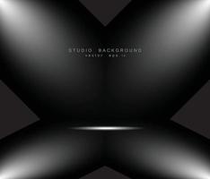 Empty studio room background. vector