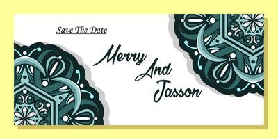 set of wedding invitation with beautiful colours, File EPS. vector