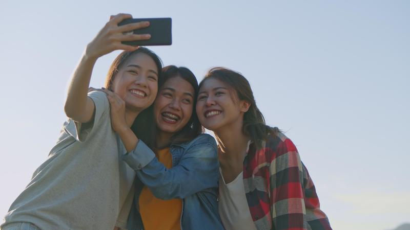 Smiling Teenager Stock Video Footage for Free Download
