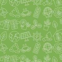 bioenergy green pattern vector