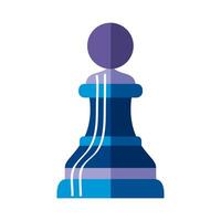 Two chess pawns Royalty Free Vector Image - VectorStock