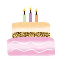 sweet cake bakery vector