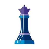 queen chess piece vector