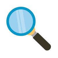 magnifying search icon vector