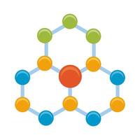 molecular structure laboratory vector