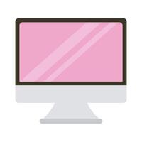 desktop tech device vector