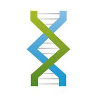 green and blue dna
