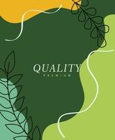 quality premium poster vector