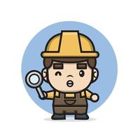 Builder Man Stock Illustrations – 46,325 Builder Man Stock