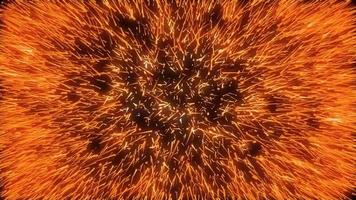 particle stroke zoom effect