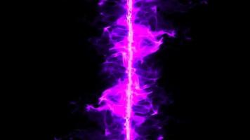 efecto de lazo de línea de fuego púrpura video