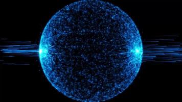 ball energy ball particle effect video