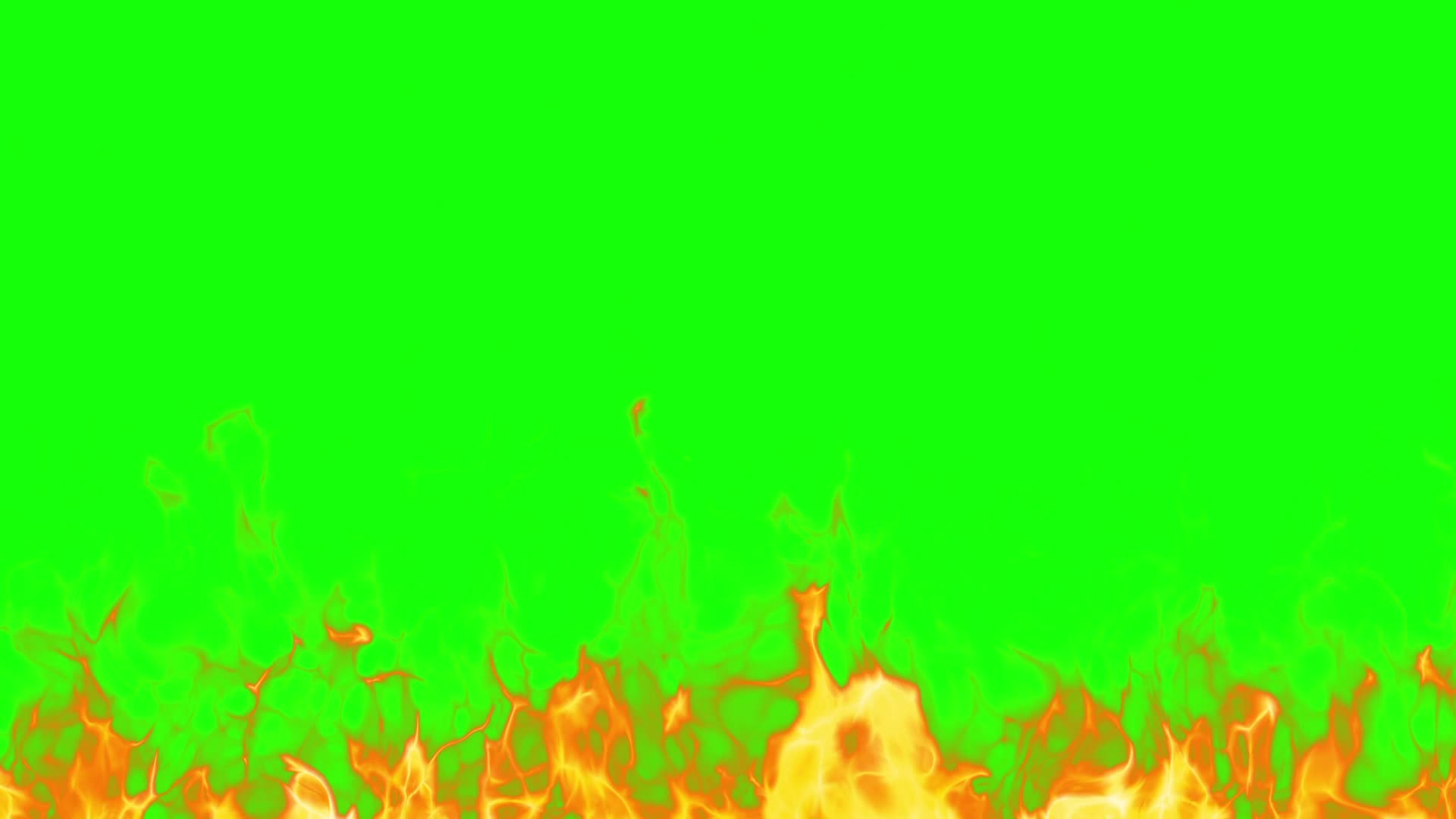 Green Screen Fire Stock Video Footage for Free Download