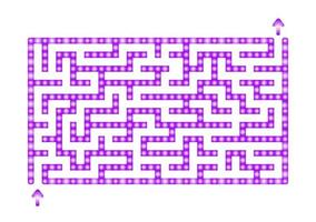 Abstact labyrinth. Game for kids. Puzzle for children. Maze conundrum. Find the right path. Color vector illustration.